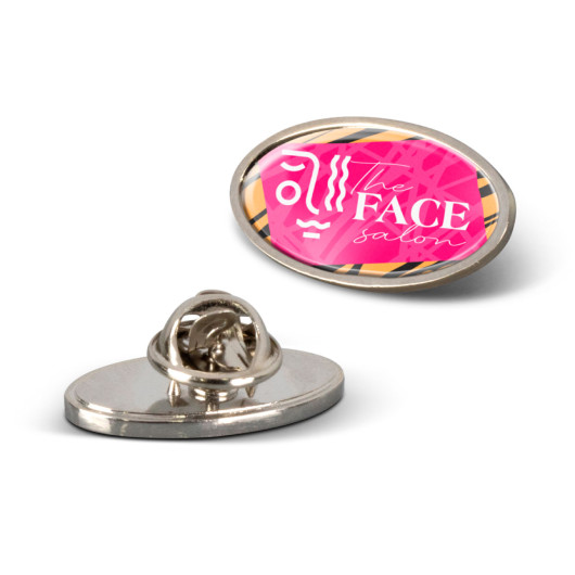 Custom Oval Lapel Pins
